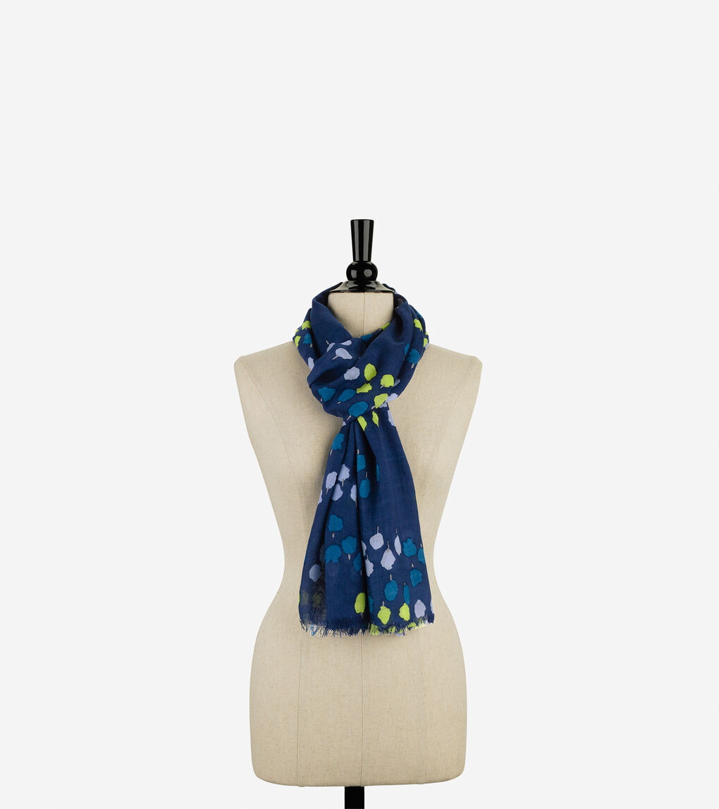 Country Print Scarf