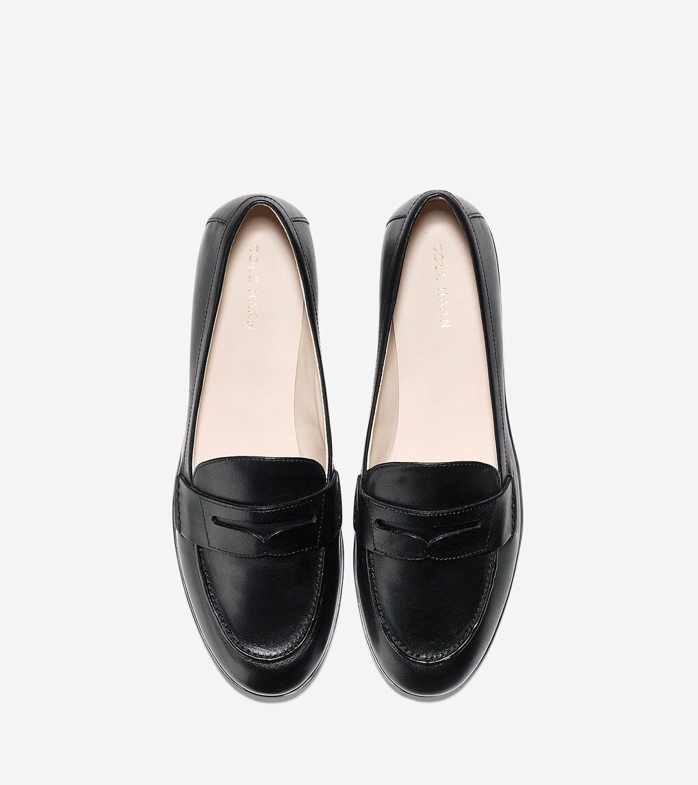 Womens Leather Loafer Shoes