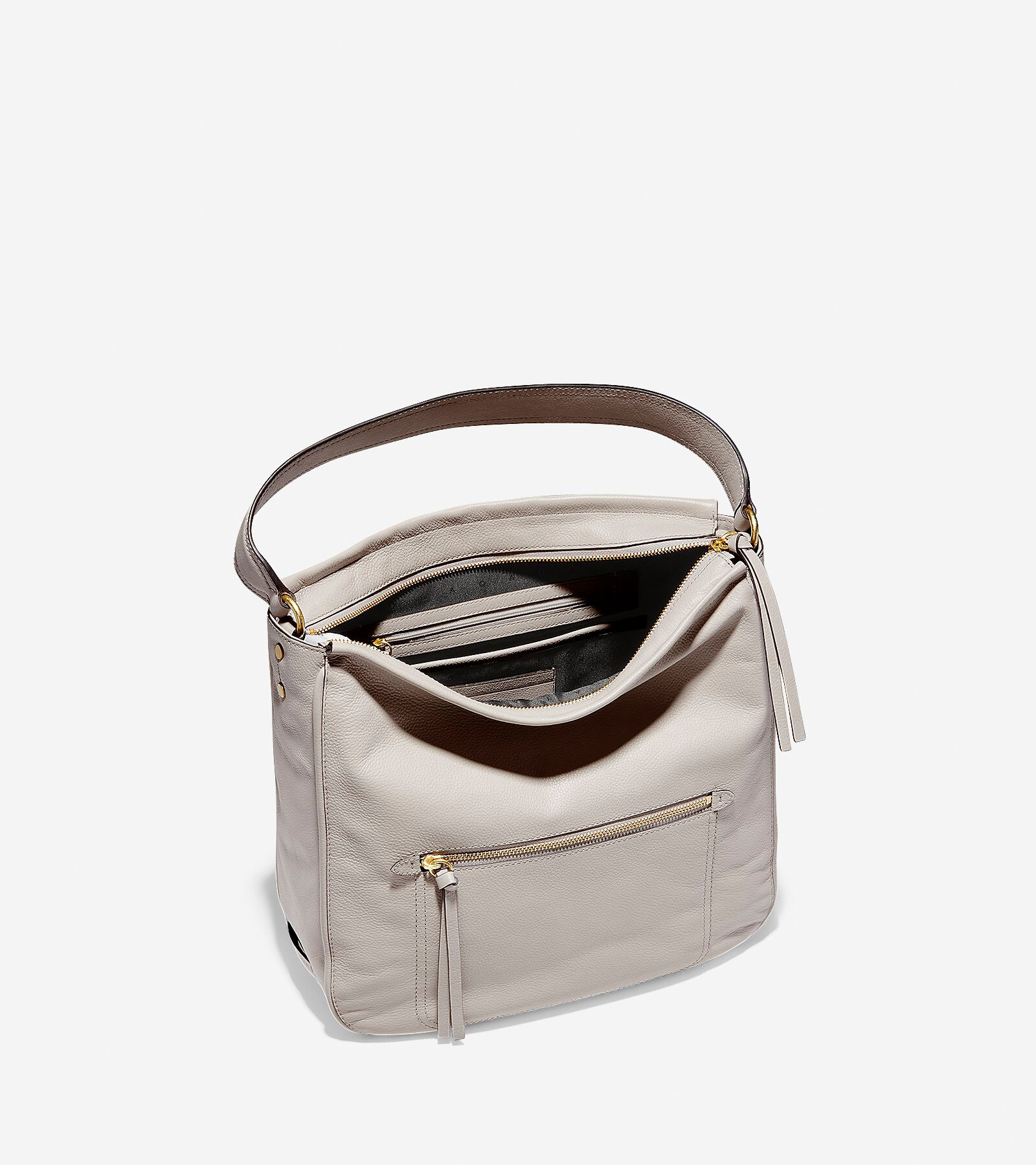 Jade Hobo in White Cole Haan
