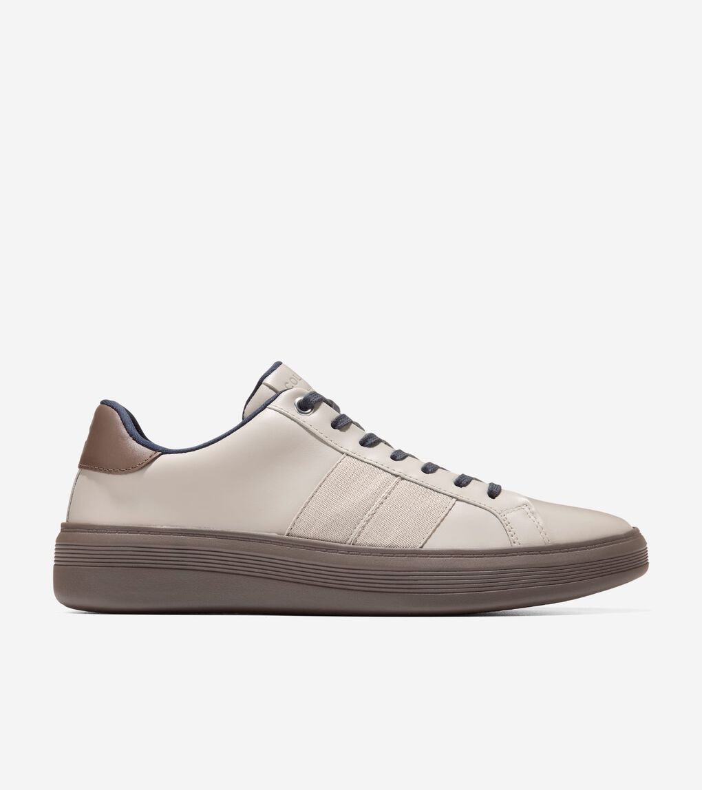 Men's Grand Crosscourt Premier Sneakers in Gray | Cole Haan