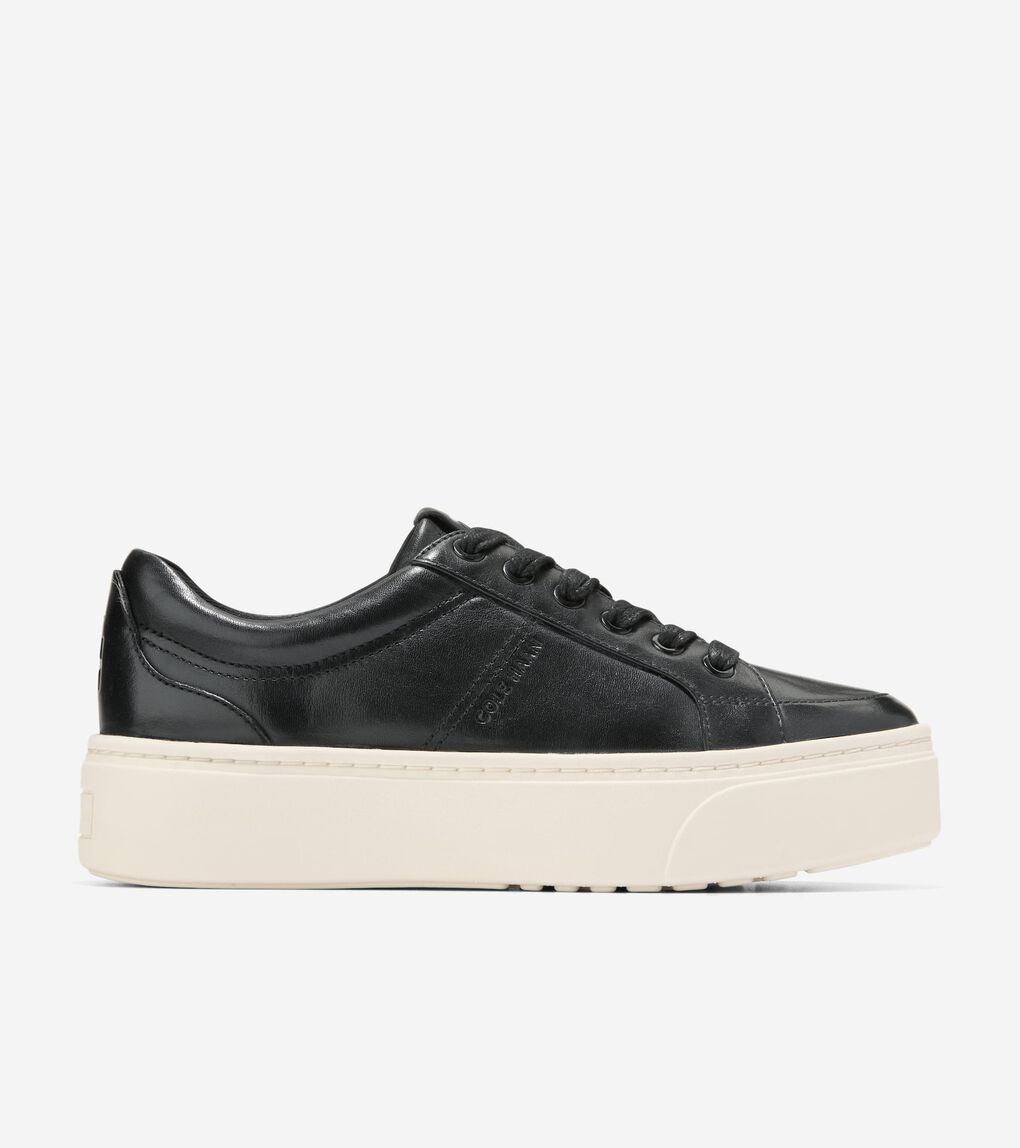 Women's GrandPrø Max Platform Sneakers in Silver | Cole Haan