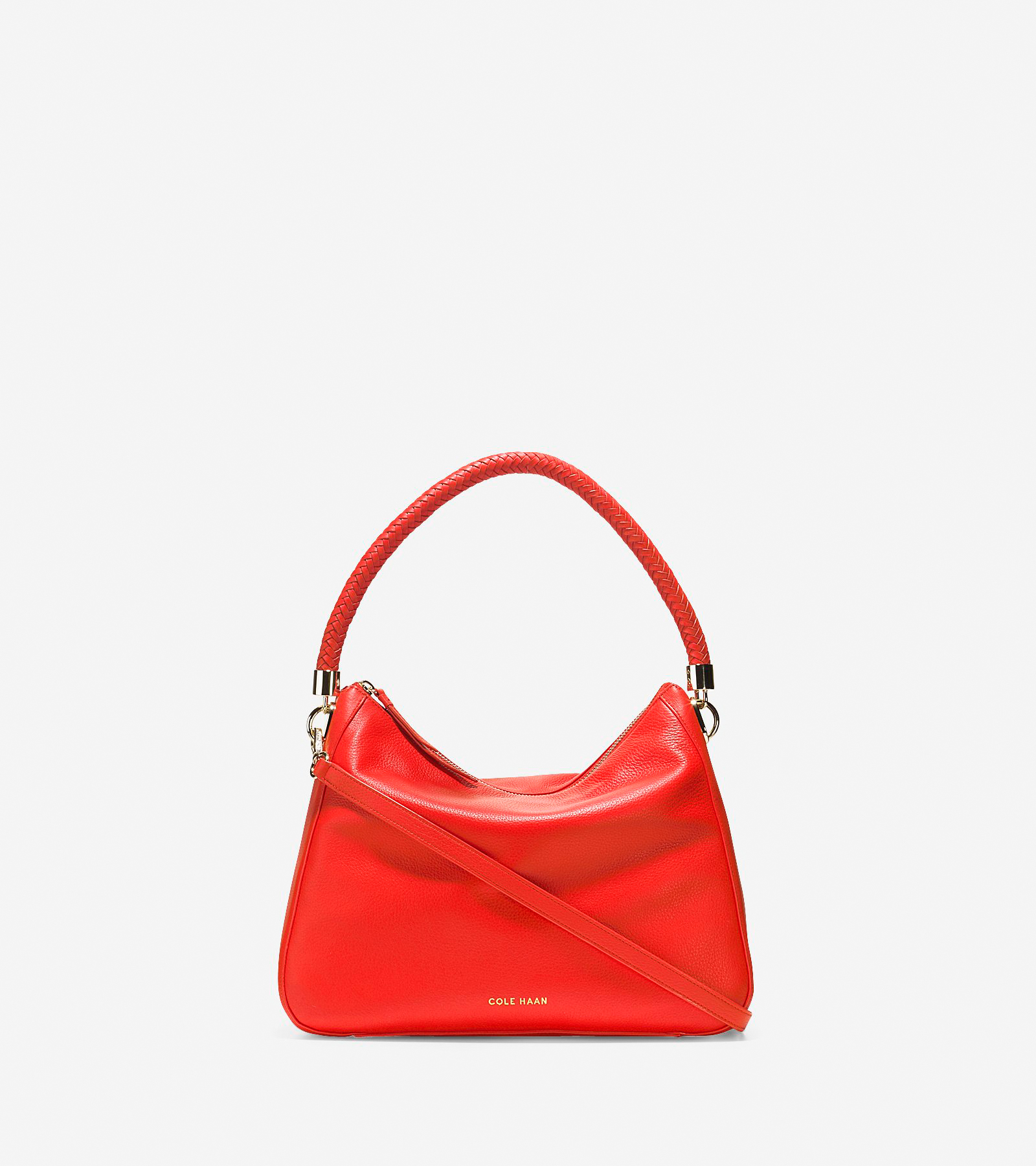 Benson Convertible Hobo Crossbody in Red Cole Haan