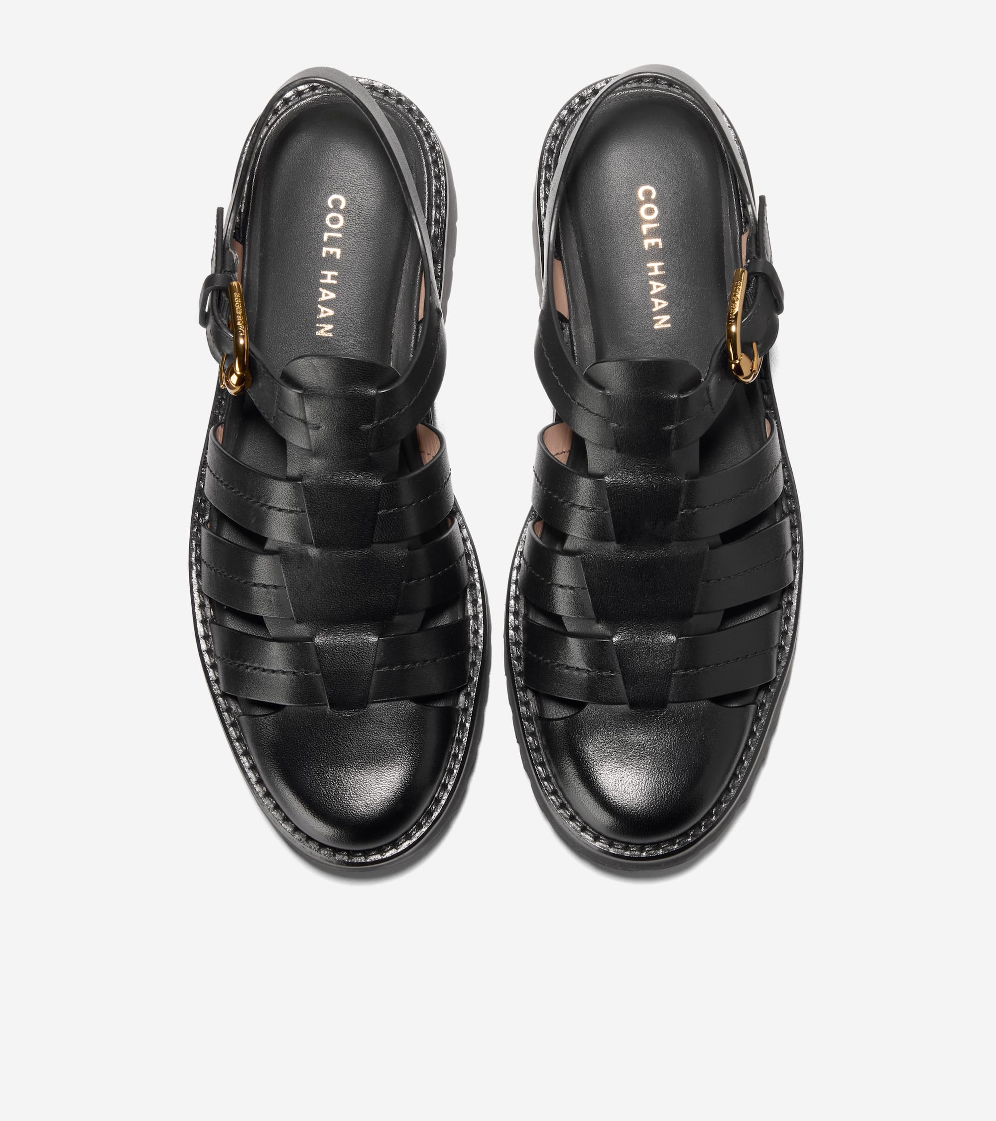 Women's Tatiana Fisherman Sandals in Black | Cole Haan